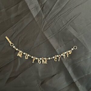 New York City faux Pearl Bracelet